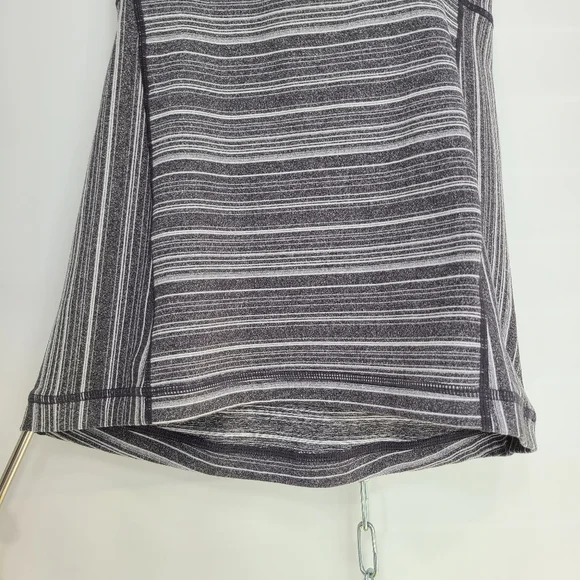 Lululemon Athletic Tank Top Built-In Support Gray Scoop Size Small - Picture 3 of 7